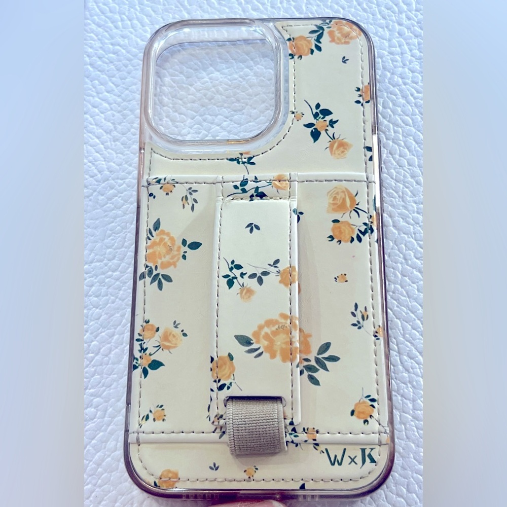 Walli case Yellow Rose by JessaKae. Fits Apple 13 pro phone.